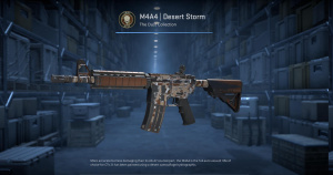 M4A4 | Desert Storm (Well-Worn) Screenshot