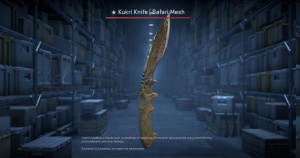 ★ Kukri Knife | Safari Mesh (Well-Worn) Screenshot
