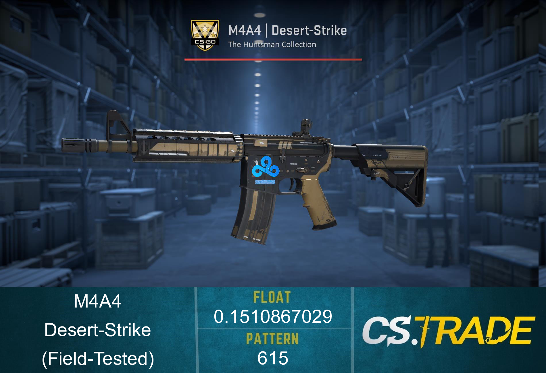 M4A4 | Desert-Strike (Field-Tested) Screenshot