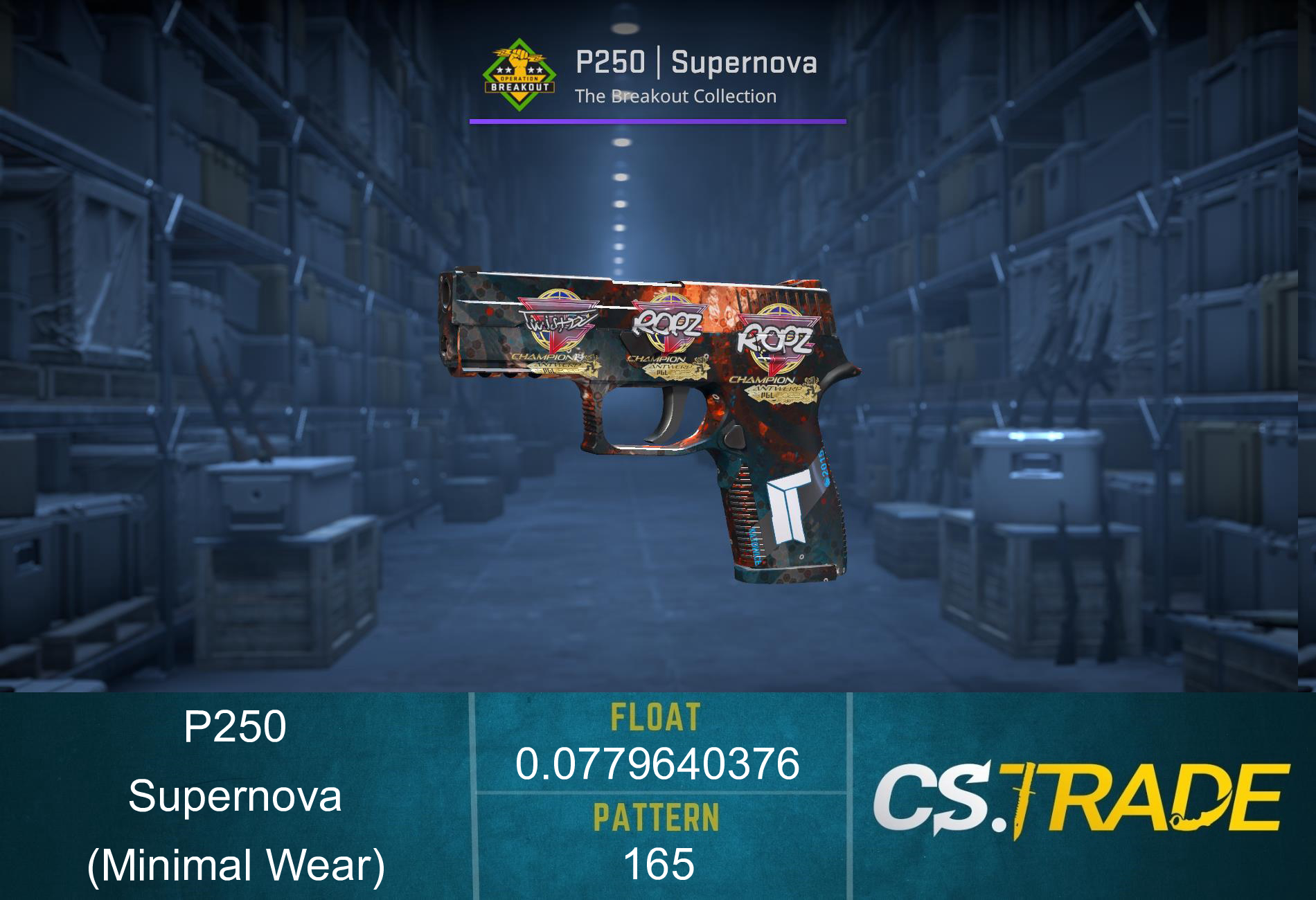 P250 | Supernova (Minimal Wear) Screenshot