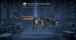 StatTrak™ M4A4 | Desert-Strike (Field-Tested) Screenshot