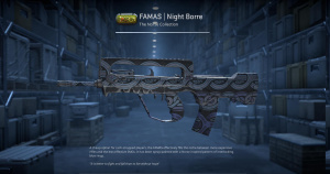 FAMAS | Night Borre (Minimal Wear) Screenshot