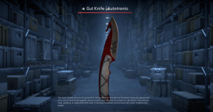 ★ Gut Knife | Autotronic (Battle-Scarred) Screenshot