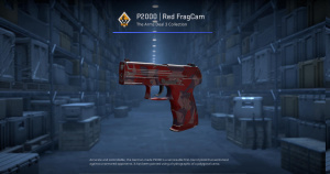 P2000 | Red FragCam (Minimal Wear) Screenshot