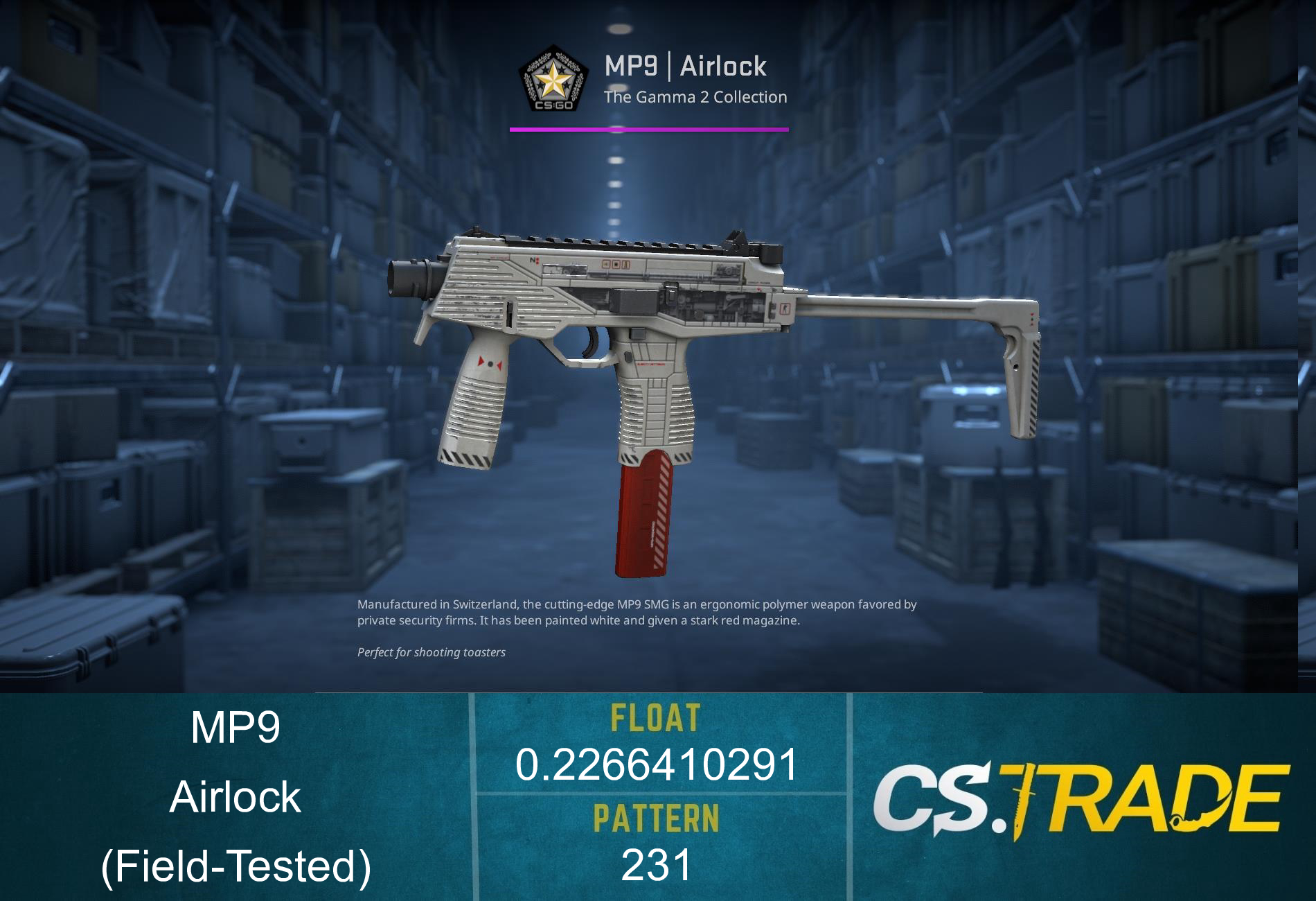 MP9 | Airlock (Field-Tested) Screenshot