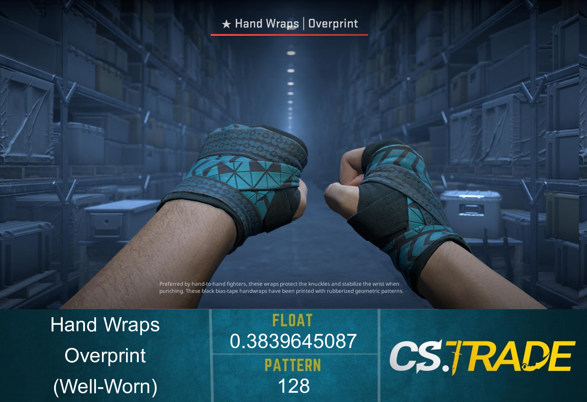 ★ Hand Wraps | Overprint (Well-Worn) Screenshot