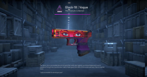 Glock-18 | Vogue (Field-Tested) Screenshot