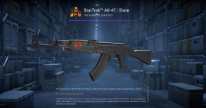 StatTrak™ AK-47 | Slate (Battle-Scarred) Screenshot