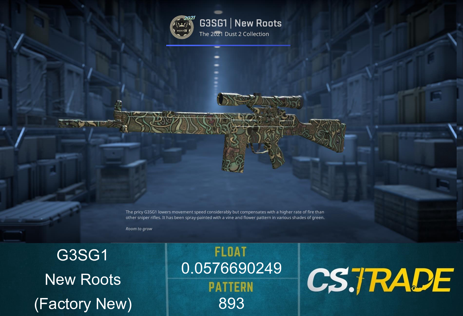 G3SG1 | New Roots (Factory New) Screenshot