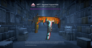 MP7 | Abyssal Apparition (Minimal Wear) Screenshot