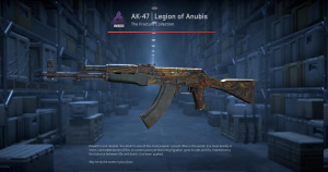 AK-47 | Legion of Anubis (Battle-Scarred) Screenshot