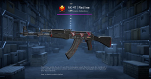 AK-47 | Redline (Battle-Scarred) Screenshot