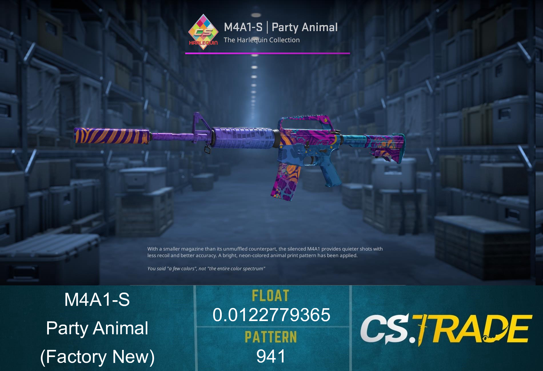 M4A1-S | Party Animal (Factory New) Screenshot