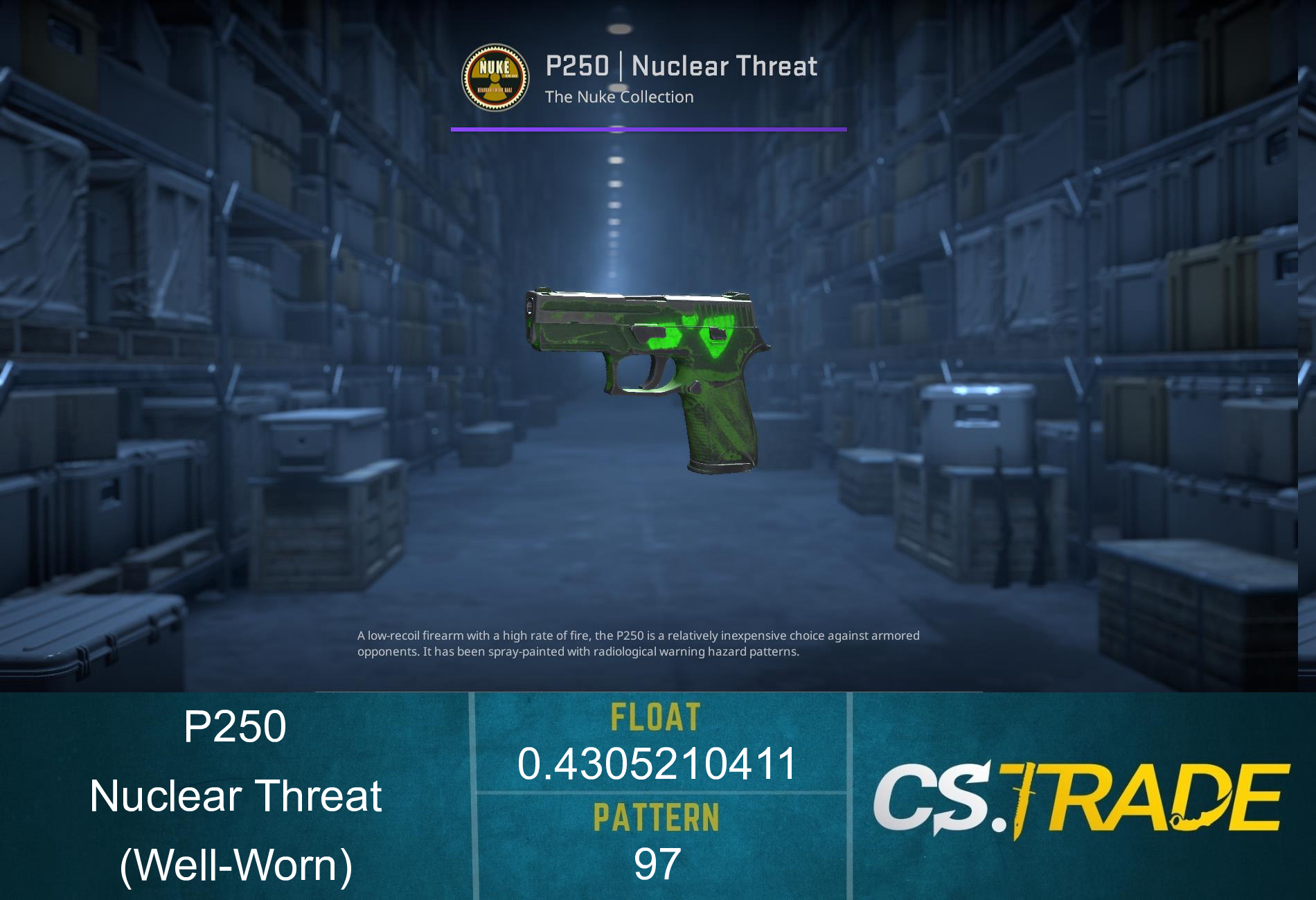 P250 | Nuclear Threat (Factory New) Screenshot
