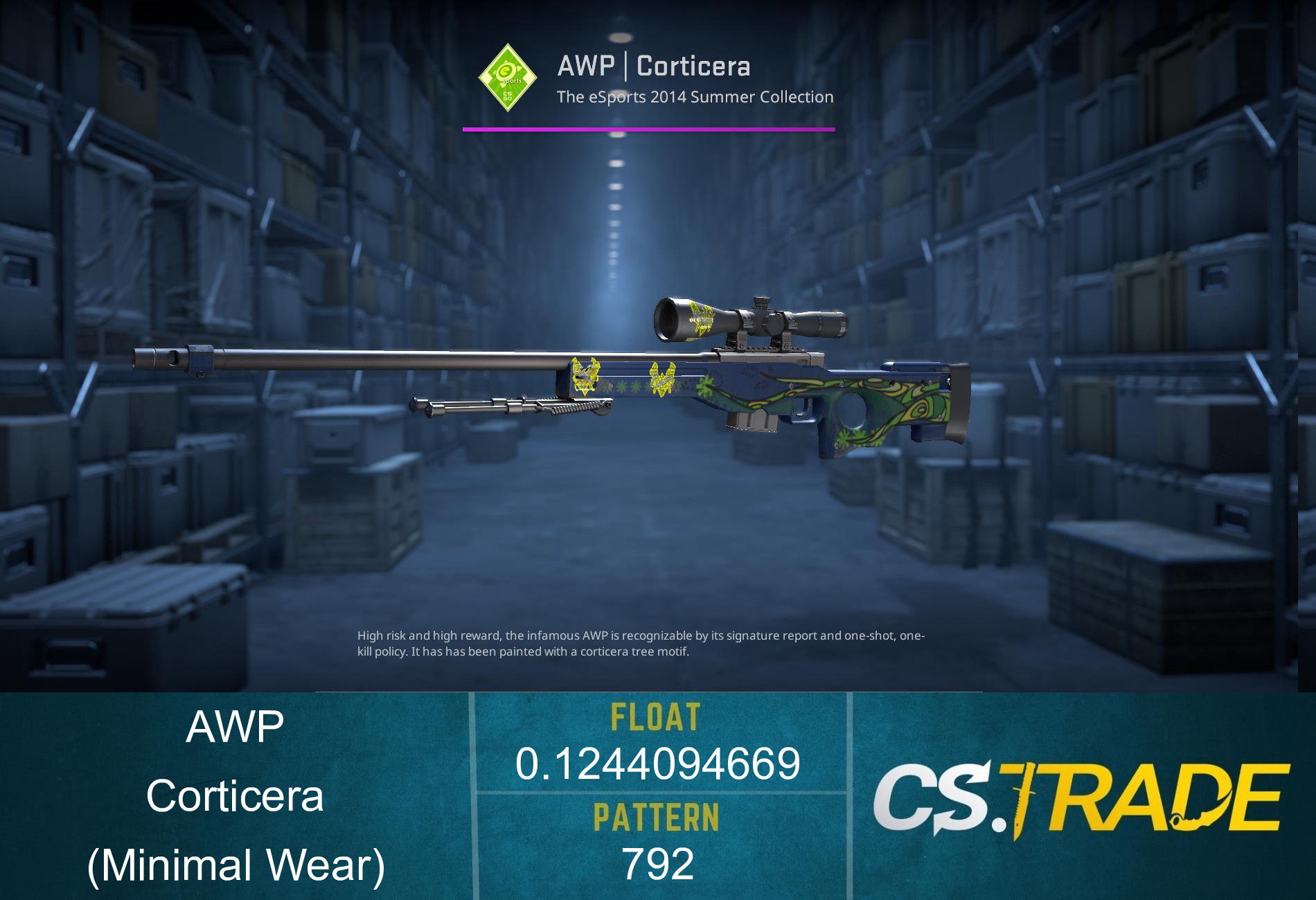 AWP | Corticera (Minimal Wear)