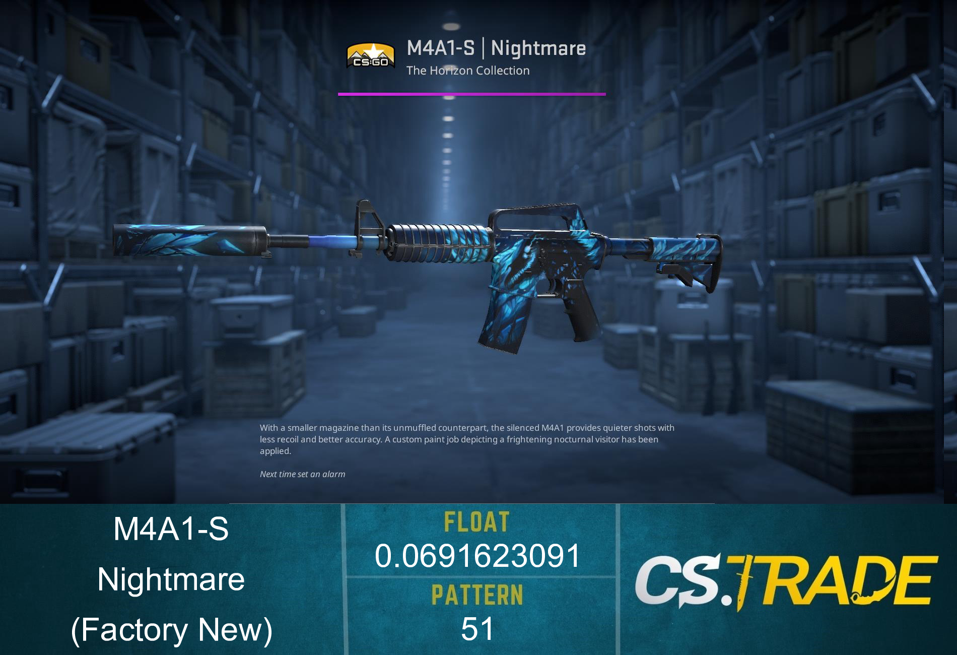 M4A1-S | Nightmare (Factory New) Screenshot