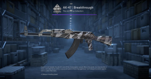AK-47 | Breakthrough (Minimal Wear) Screenshot