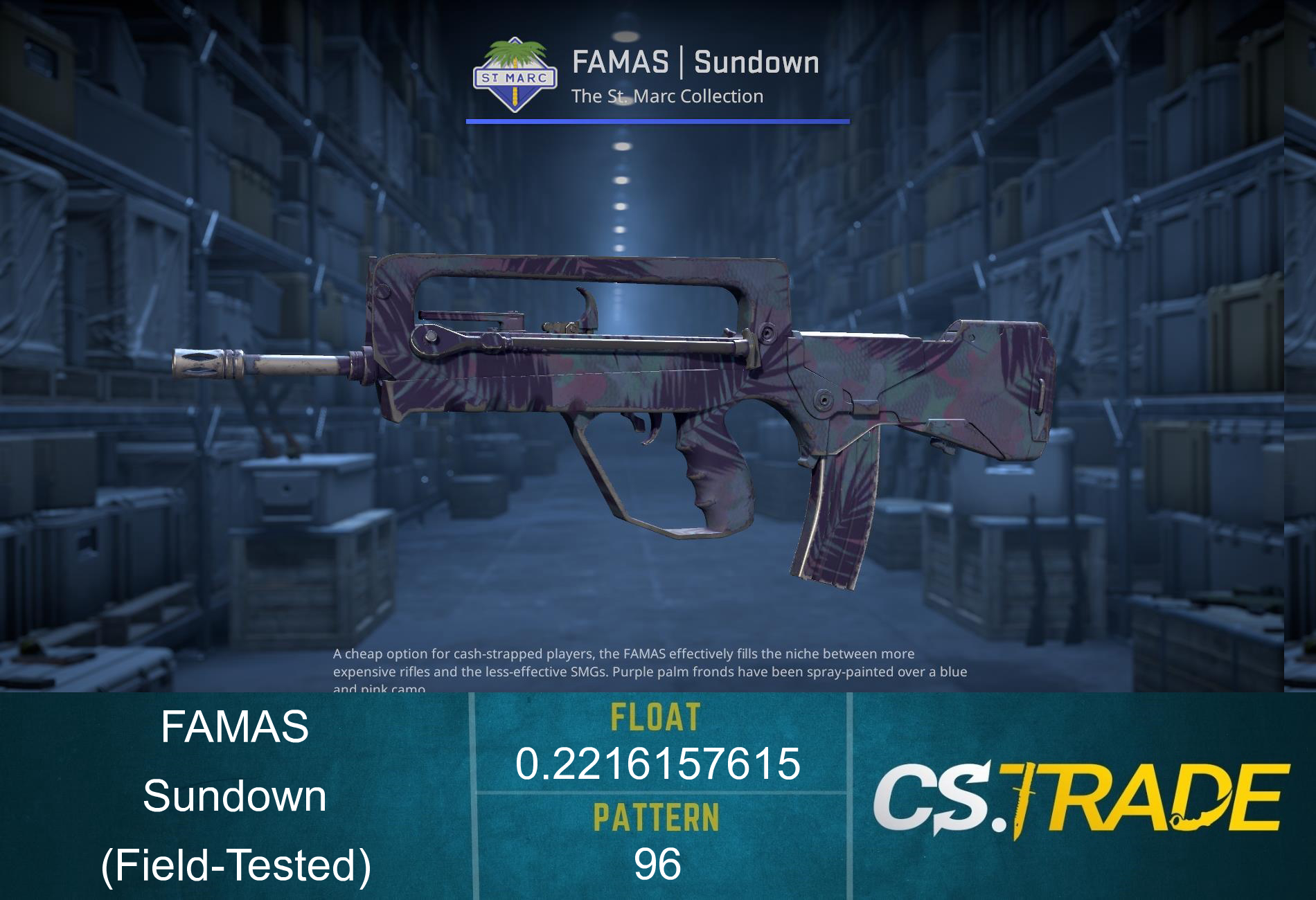 FAMAS | Sundown (Field-Tested) Screenshot