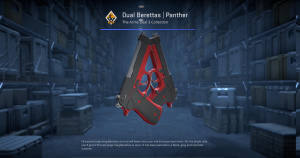 Dual Berettas | Panther (Field-Tested) Screenshot