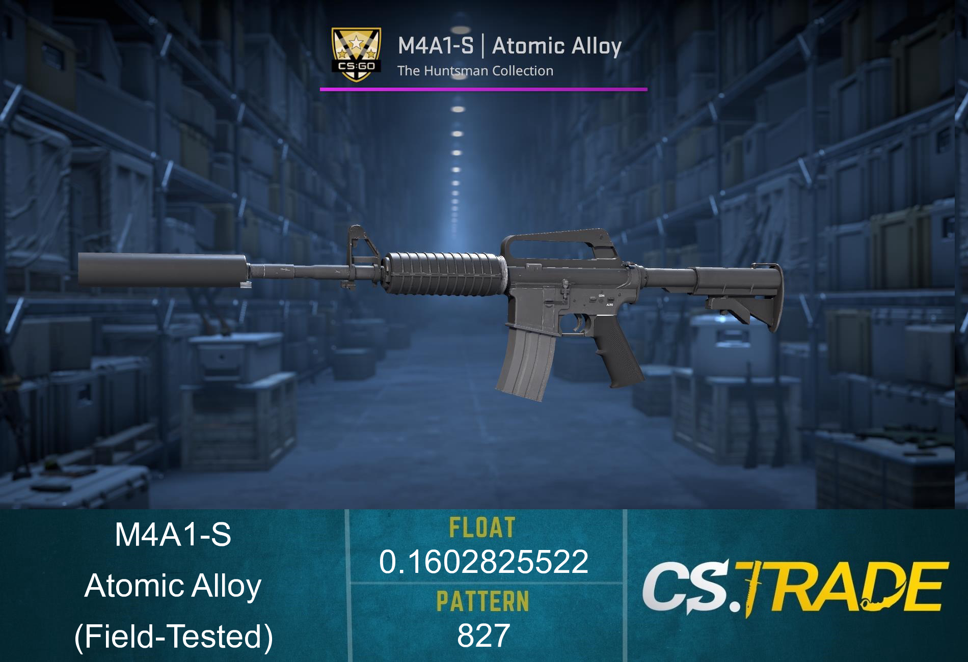 M4A1-S | Atomic Alloy (Field-Tested) Screenshot