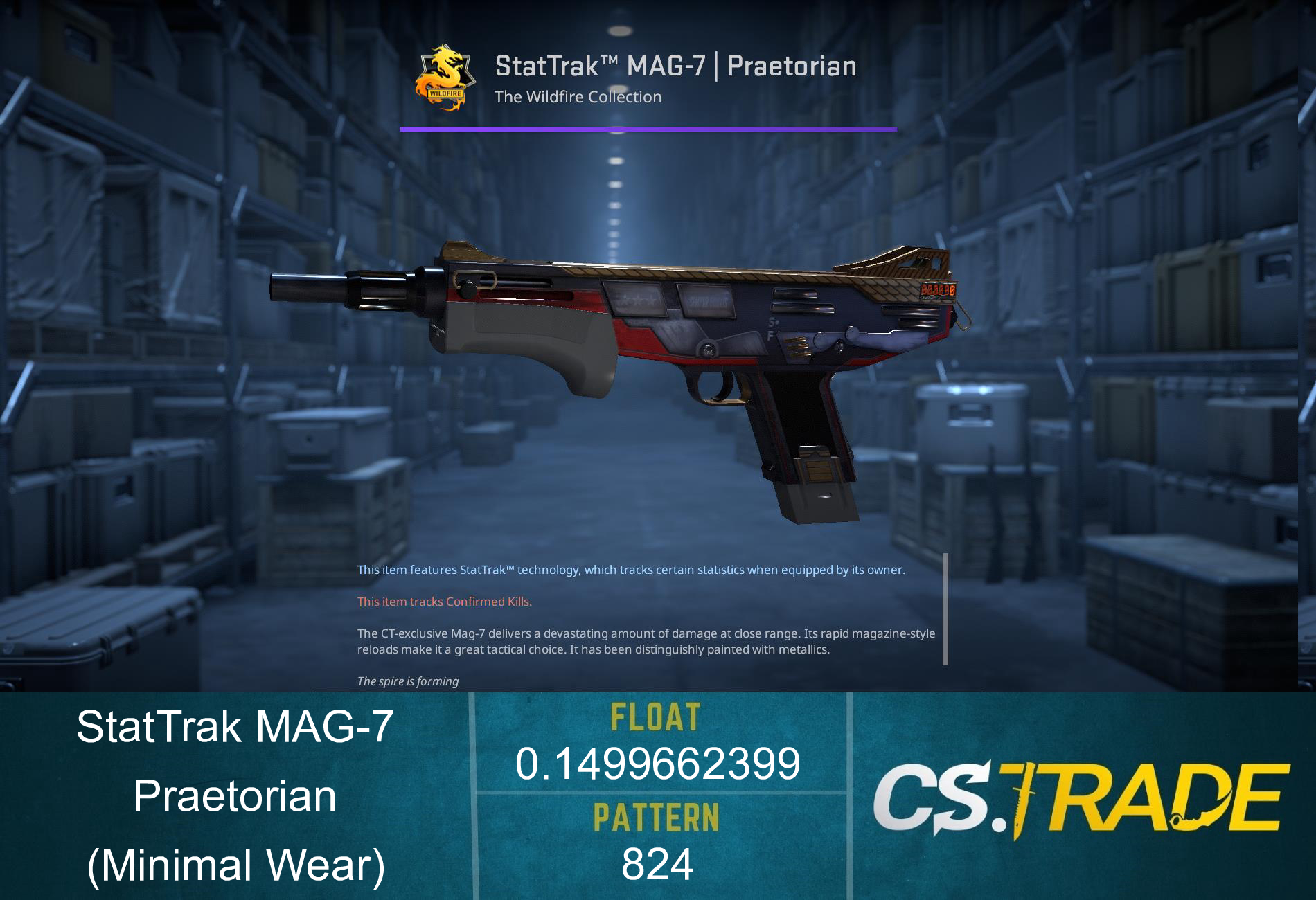 MAG-7 | Praetorian (Minimal Wear) Screenshot