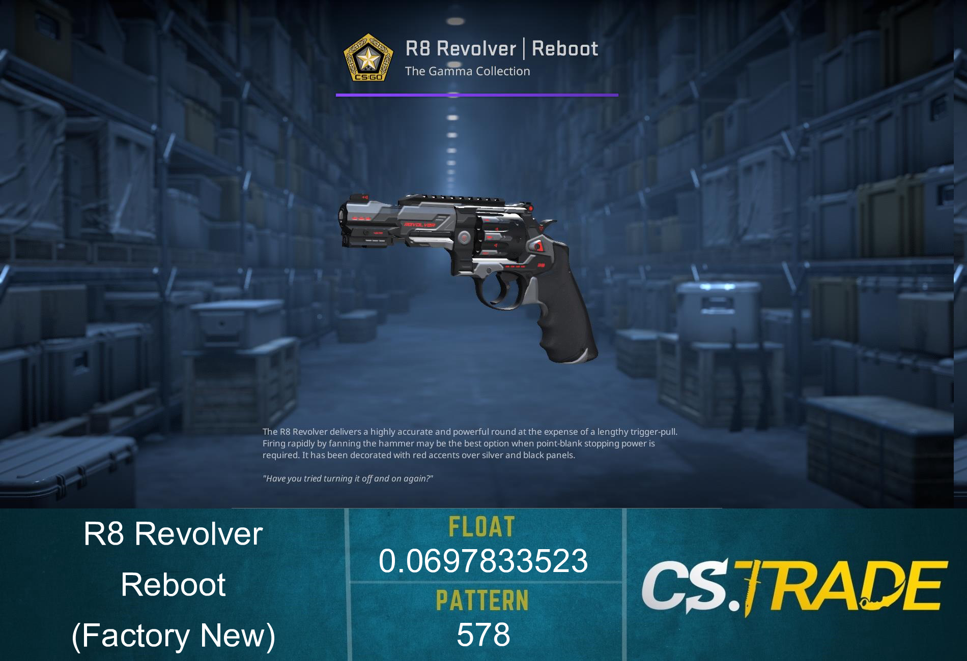 R8 Revolver | Reboot (Factory New)