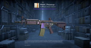M4A4 | Polysoup (Battle-Scarred) Screenshot