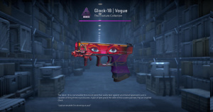 Glock-18 | Vogue (Battle-Scarred) Screenshot