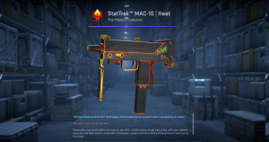 StatTrak™ MAC-10 | Heat (Minimal Wear) Screenshot