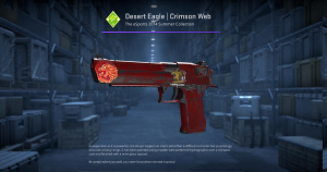 Desert Eagle | Crimson Web (Field-Tested) Screenshot