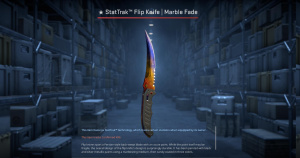 ★ StatTrak™ Flip Knife | Marble Fade (Factory New) Screenshot