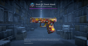 Glock-18 | Snack Attack (Battle-Scarred) Screenshot