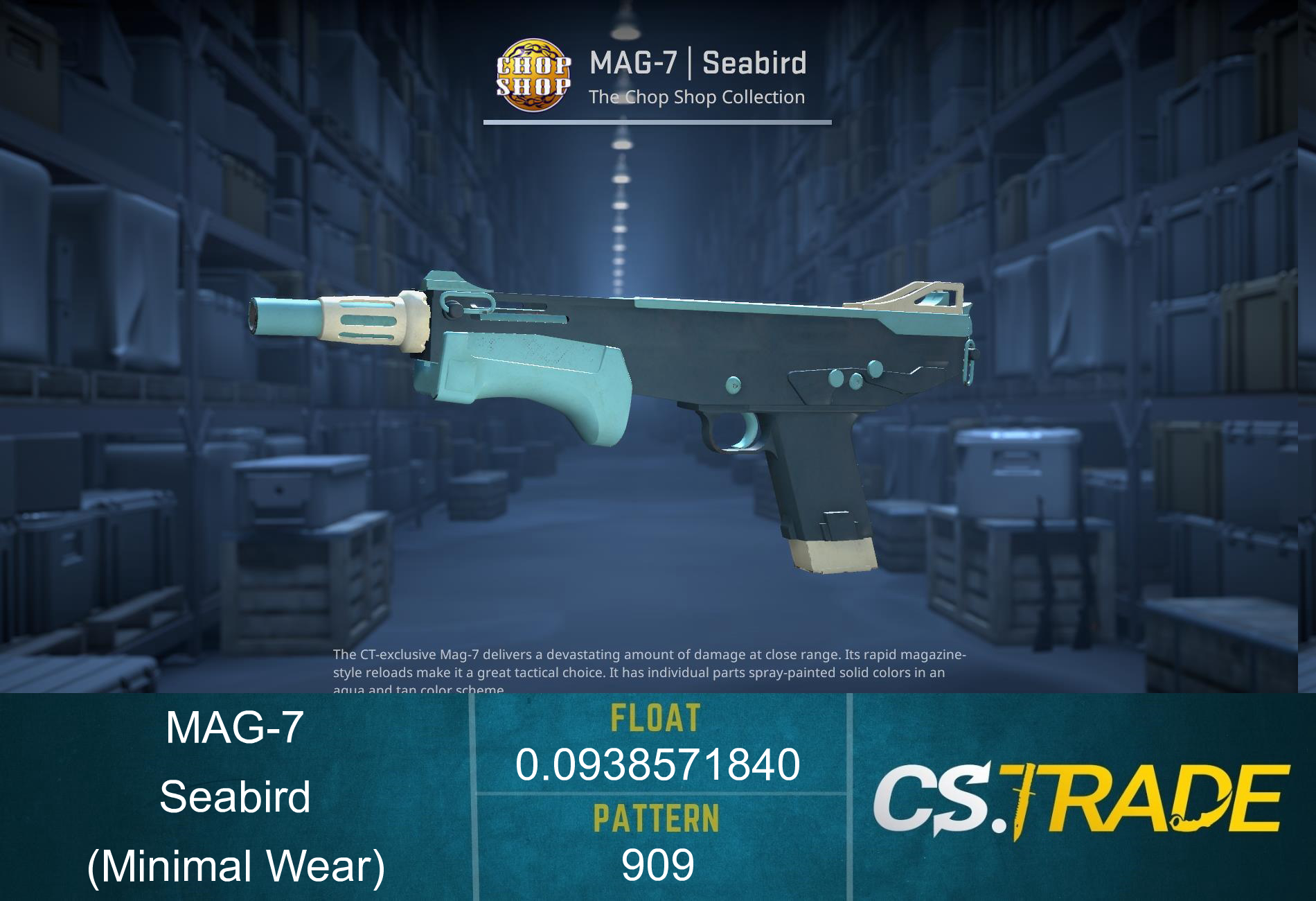 MAG-7 | Seabird (Minimal Wear) Screenshot