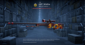 AWP | Wildfire (Field-Tested) Screenshot