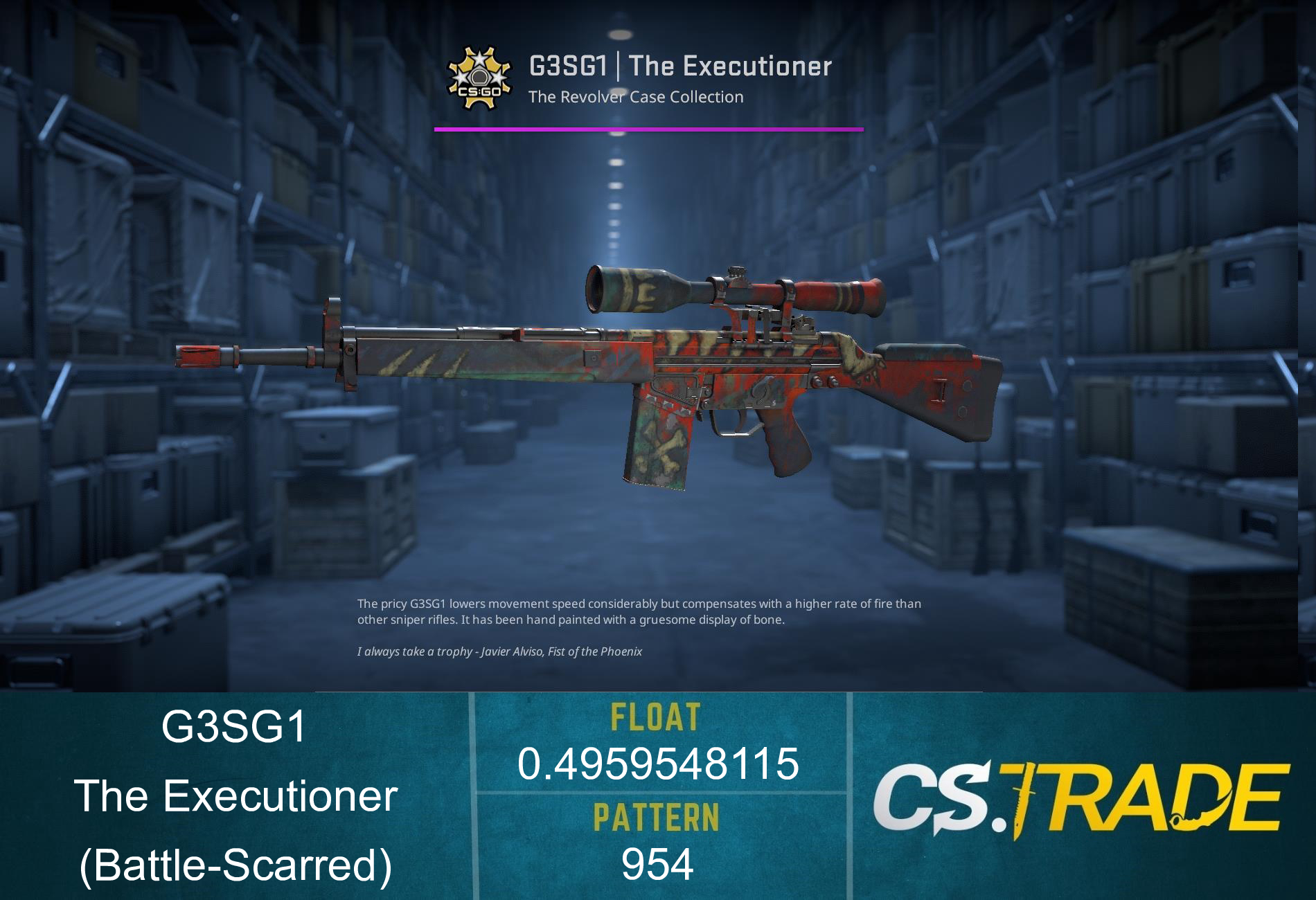 G3SG1 | The Executioner (Battle-Scarred) Screenshot