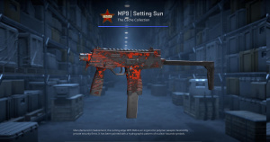 MP9 | Setting Sun (Well-Worn) Screenshot