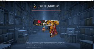 Glock-18 | Bullet Queen (Field-Tested) Screenshot