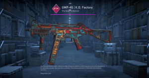 UMP-45 | K.O. Factory (Battle-Scarred) Screenshot