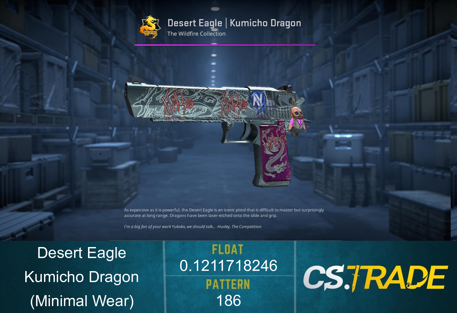 StatTrak™ Desert Eagle | Kumicho Dragon (Minimal Wear) Screenshot