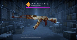 AK-47 | Nouveau Rouge (Well-Worn) Screenshot