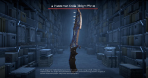 ★ Huntsman Knife | Bright Water (Battle-Scarred) Screenshot