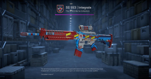 SG 553 | Integrale (Well-Worn) Screenshot
