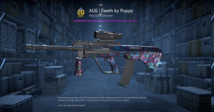 AUG | Death by Puppy (Field-Tested) Screenshot