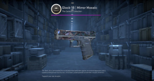 Glock-18 | Mirror Mosaic (Field-Tested) Screenshot
