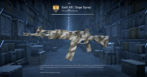 Galil AR | Sage Spray (Factory New) Screenshot