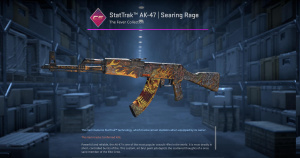 StatTrak™ AK-47 | Searing Rage (Field-Tested) Screenshot