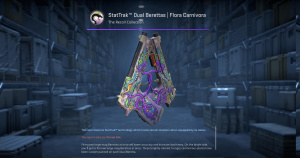 StatTrak™ Dual Berettas | Flora Carnivora (Factory New) Screenshot