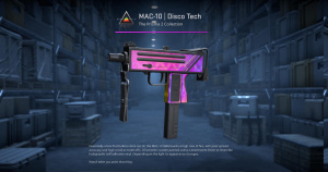 MAC-10 | Disco Tech (Minimal Wear) Screenshot