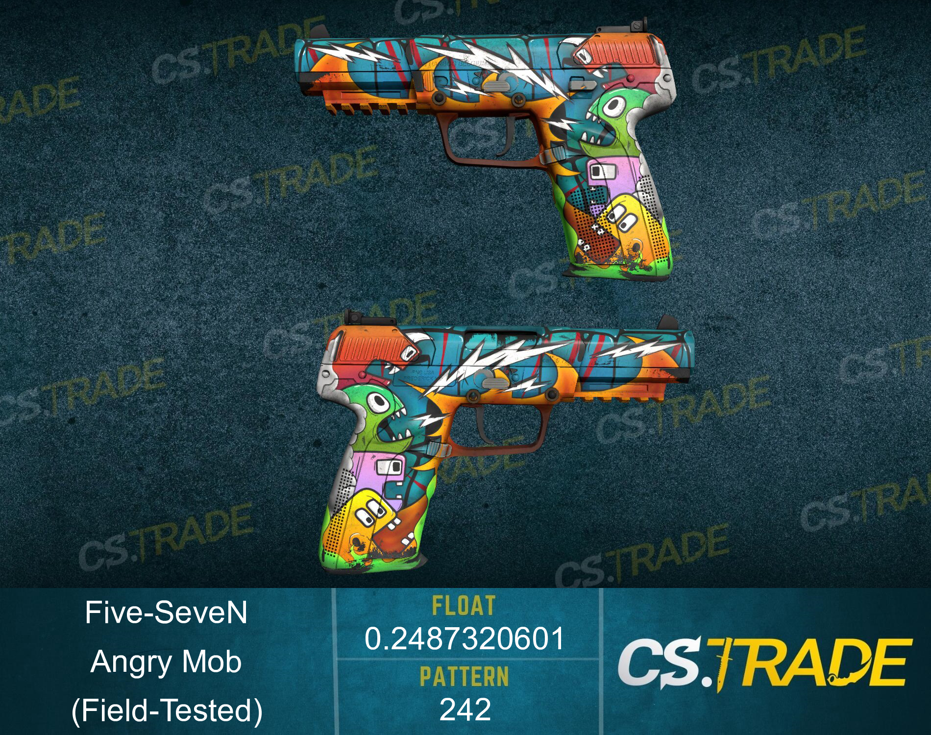 Screenshot for Five-SeveN | Angry Mob