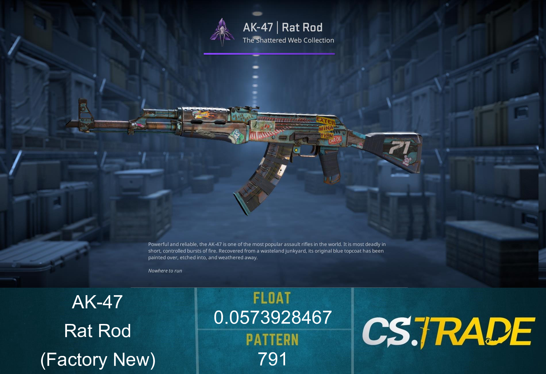 AK-47 | Rat Rod (Factory New) Screenshot